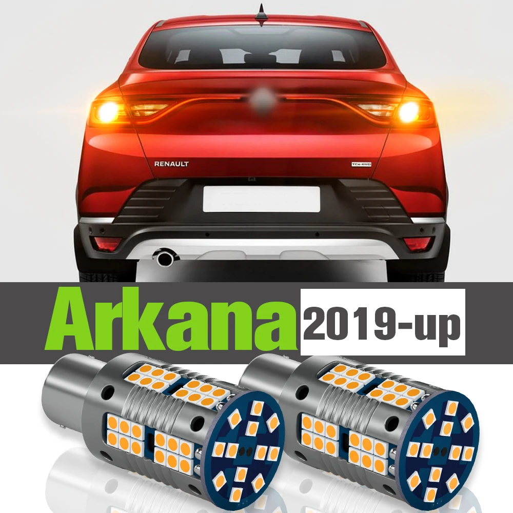 2x LED Rear Turn Signal Light Accessories Lamp For Renault Arkana I 2019 2020 2021