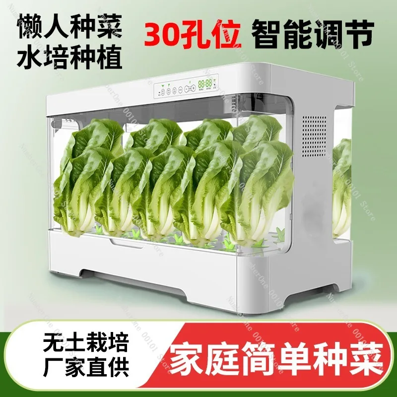 Desktop Hydroponic Vegetable Growing Machine Smart Self Watering Planter Soilless Cultivation Teaching Tool Indoor Space Garden