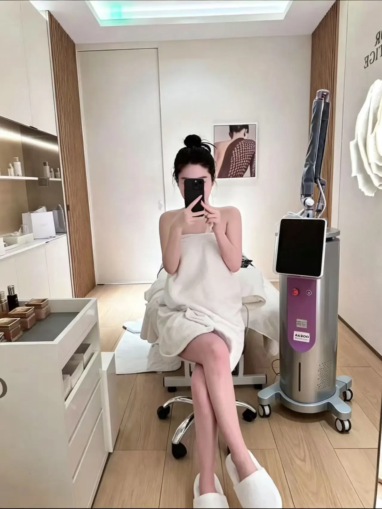 New Fractional Laser Machine Professional Portable Co2 Bison Device 4d Fotona Mini Skin Gestational Mark Treatment Device Salon