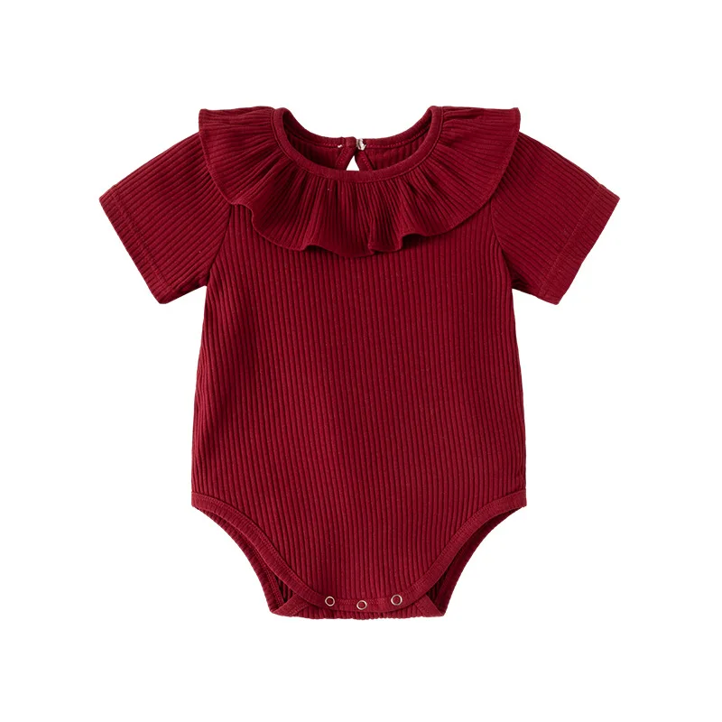 Baby Rompers Summer Thin Stylish Girls Baby Clothes Crawling Clothes Newborn Hundred Day Banquet Sweet Jumpsuit