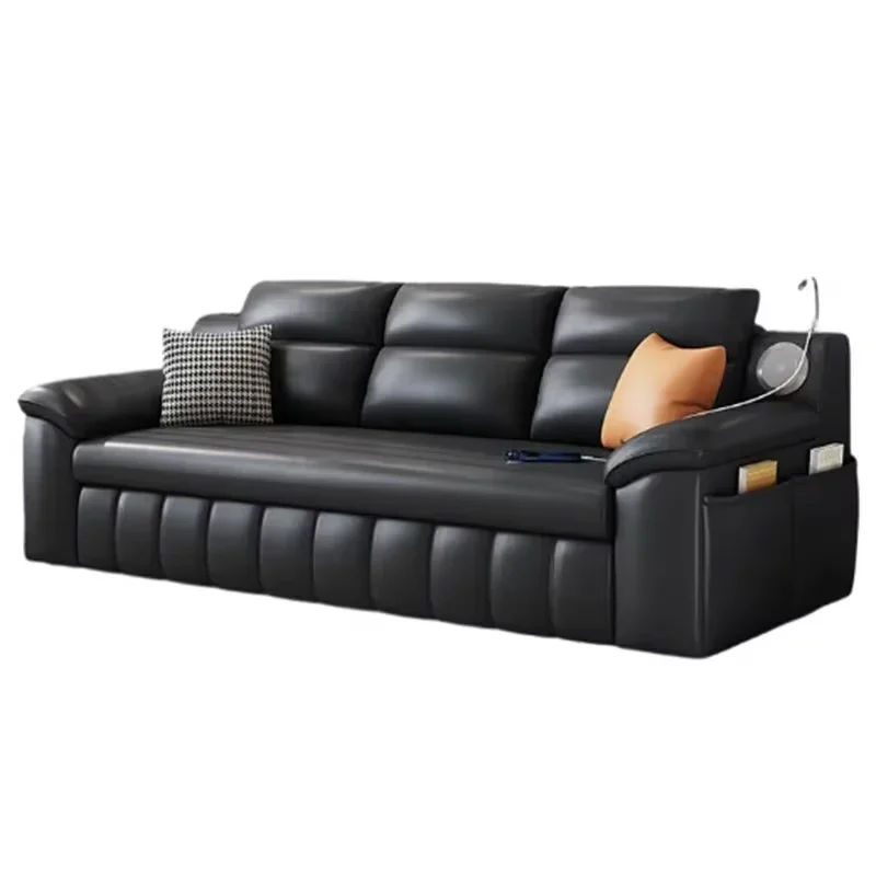 Europe Fancy Couches Foldable Storage USB Designer Bluetooth Speaker Sofa Bed Puffs Modern Divano Moderno Home Furniture
