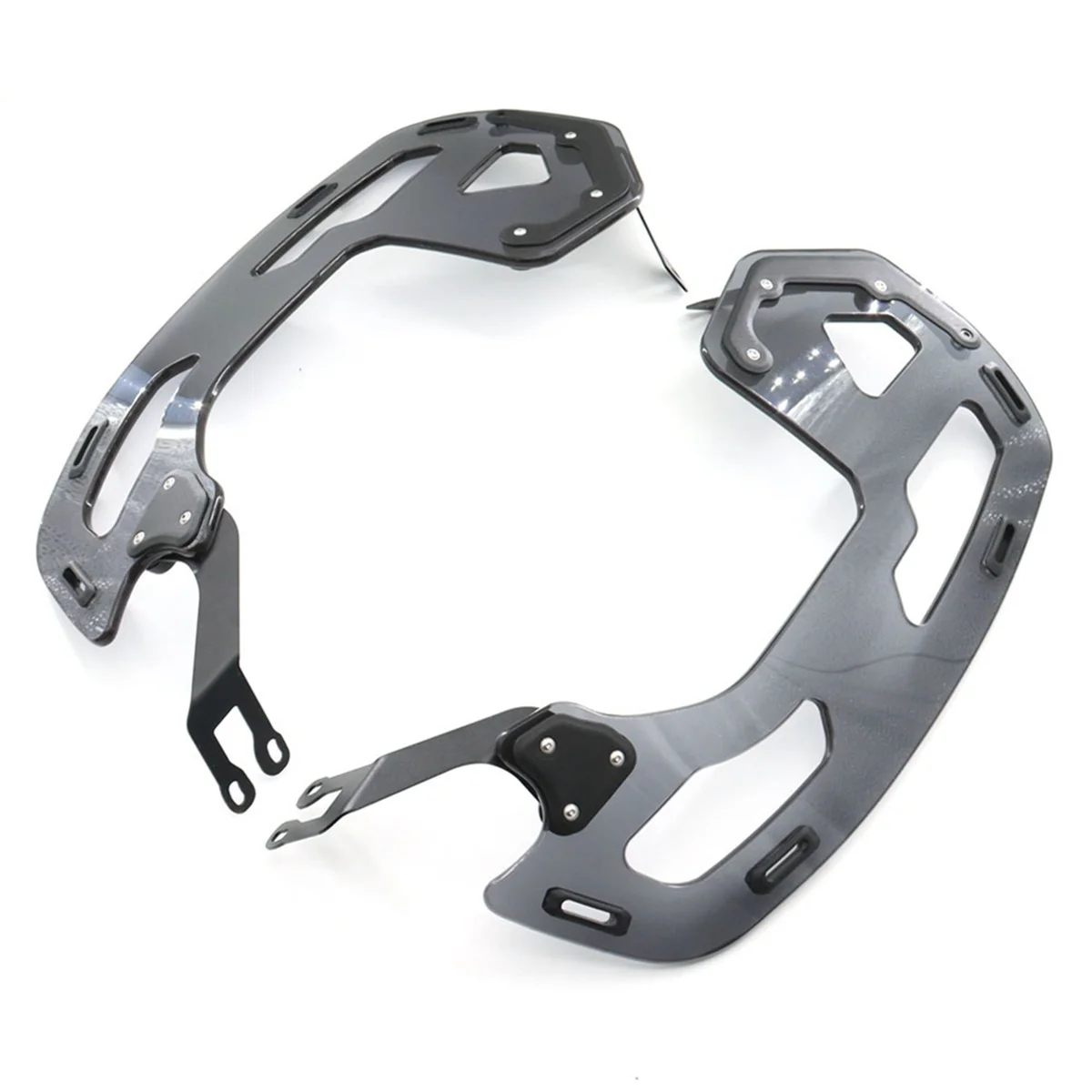 Motorcycle Luggage Rack on Side Panniers for BMW R1200RT LC 2014 R1250RT K1600 GT GTL 2016-2021 Smoked Gray image 2