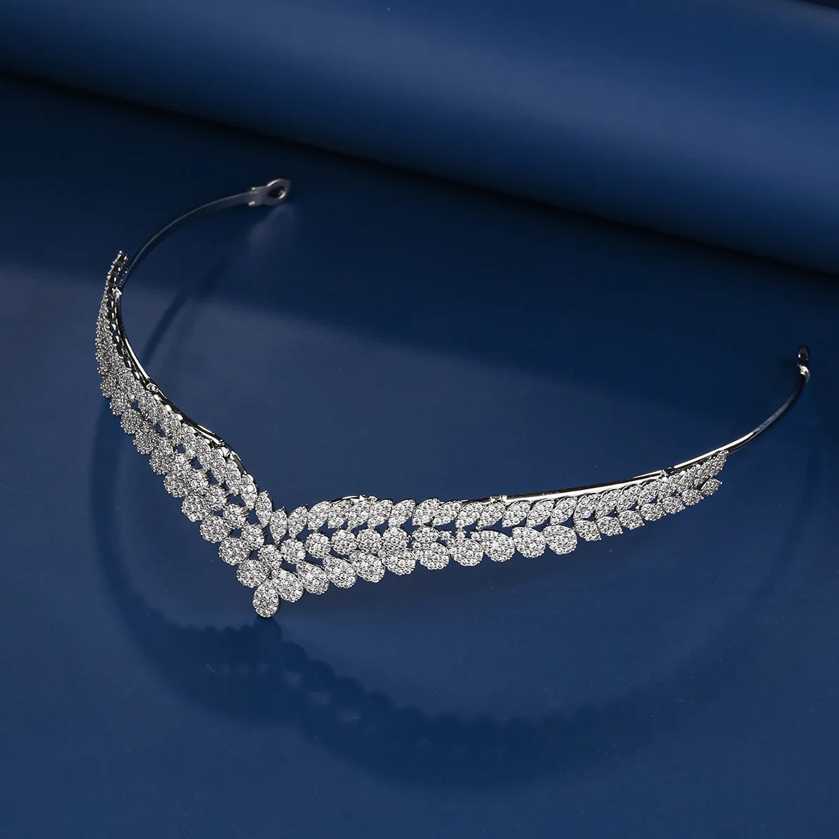 

Свадебные короны принцессы для невесты, аксессуары для волос, свадебная тиара с кубическим цирконием, корона для женщин, 15-летний головной убор для выпускного вечера