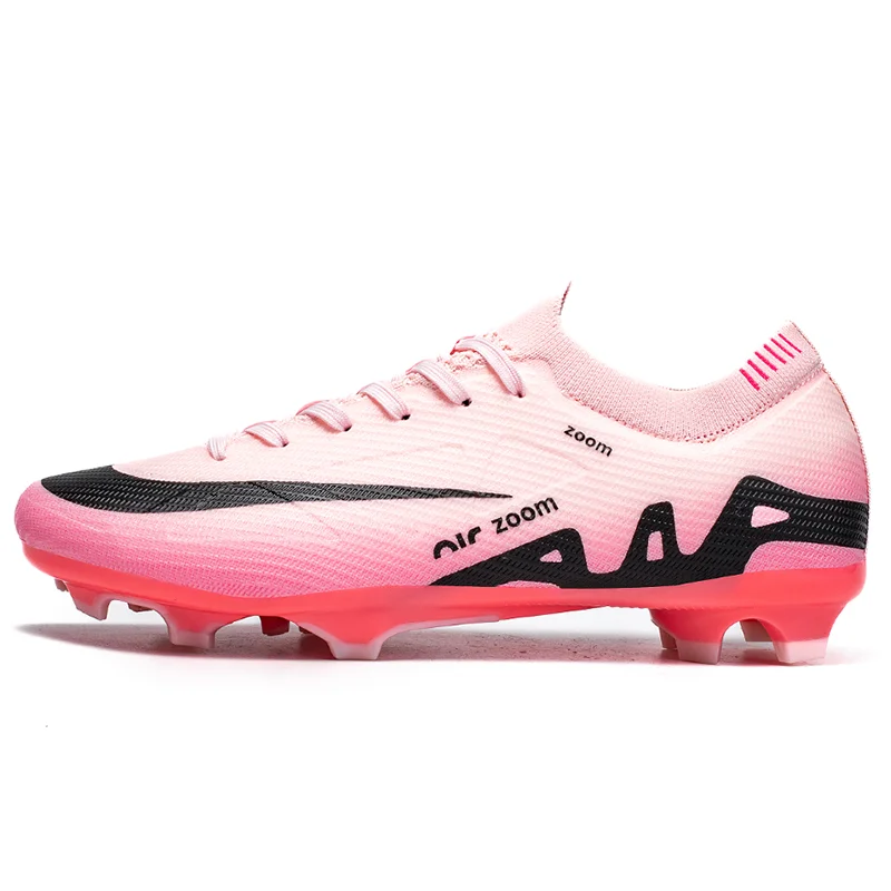 

Professional Soccer Shoes Men Outdoor High-Top Sports Football Boots Boots Ag/Fg Long Spikes Artificial Grass Training Match