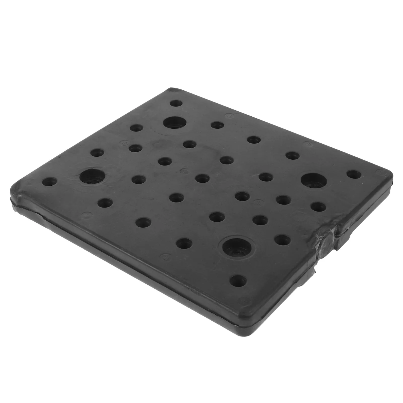 Garbage Bin Counterweight Block Rectangular 7x6 Anti-Tipping Stabilizer Heavy Base Weight for Trash Can Bottom Rubber