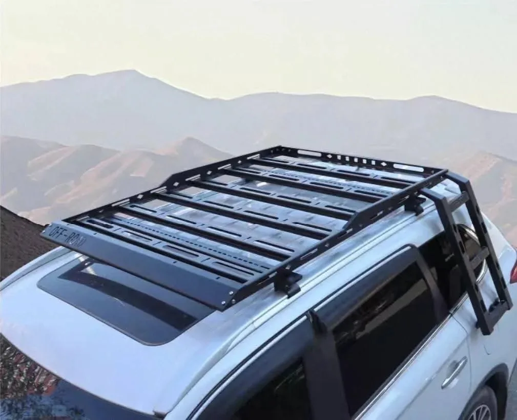 

Aluminum Alloy Car Roof Rack for Outlander Easy Installation 800kg Capacity Expansion Platform Travel Luggage