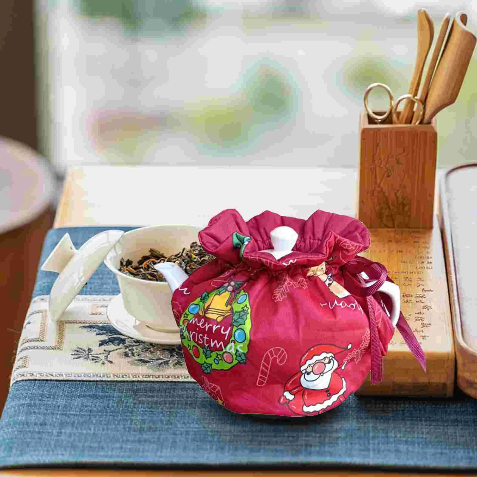  Insulation Cover Teapot Quilts Afternoon Hamper Cotton Stove Top Kettle Cozy Warmer