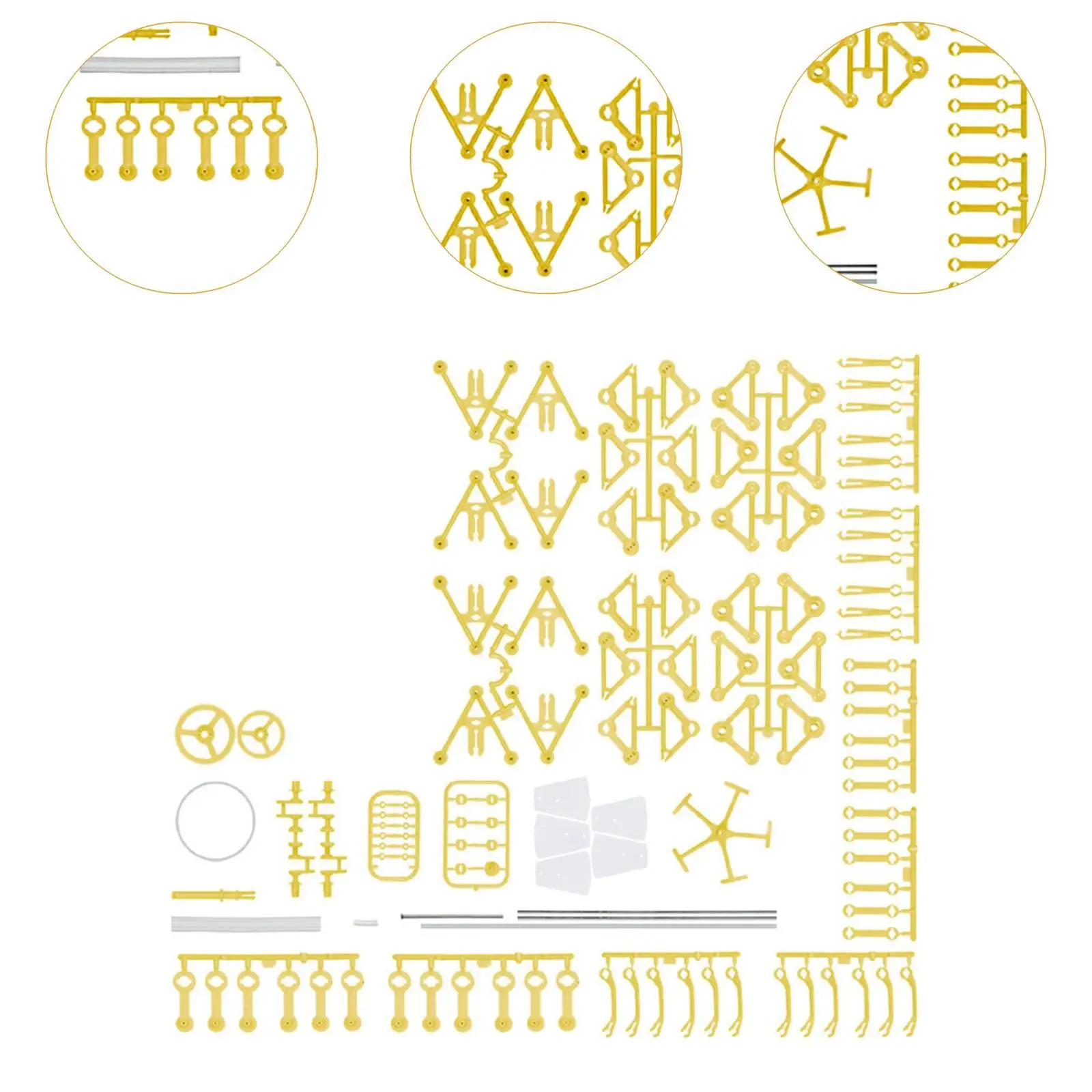 Kits de modelos de proyecto de ciencia Montessori, ensamblaje de juguete, rompecabezas 3D para niños y niñas