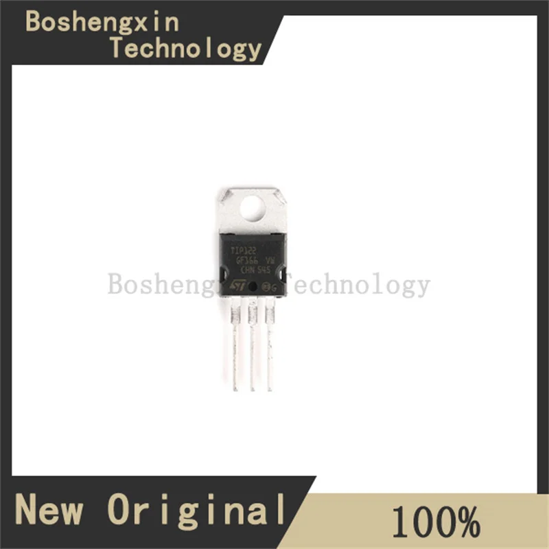 10 قطعة TIP122 ترانزستور دارلينجتون للطاقة التكميلية TO-220-3 TIP122