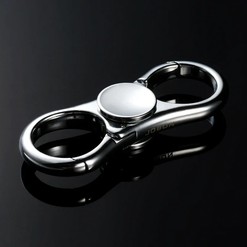 Fidget Spinner Hand Spinner Metal EDC Blue Figet Spiner Multifunction Car Key Chain Pendant Key Ring Handspinner Antistress Toys