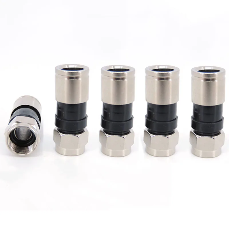 RG6 F Type Compression 2.7cm Snap Seal Plug Connector For Sky Satellite Virgin Cable J17