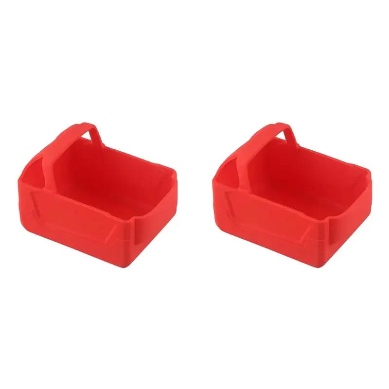 AA81-2X Silicone Protective Cover Case Silicone Protect Case For M18 3.0 4.0 5.0 Battery Power Tools Parts