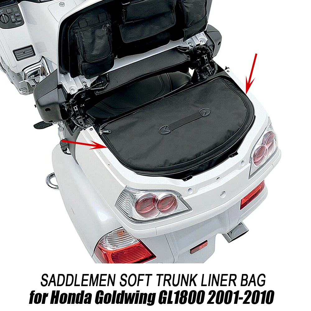 GL1800 Motorcycle Trunk Liner Bag Storage Luggage Side Box Inner Bag For Honda GoldWing GL 1800 2001-2010 2009 2008 2007 2006