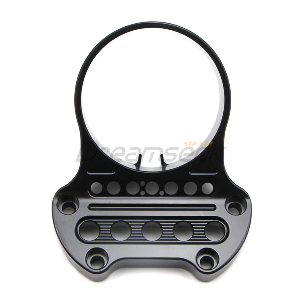 

Speedometer Bracket Relocation Mount Indicator Clamp for Harley Sportster 883 1200 XL883N XL883R Dyna Fat Bob Instrument Mount