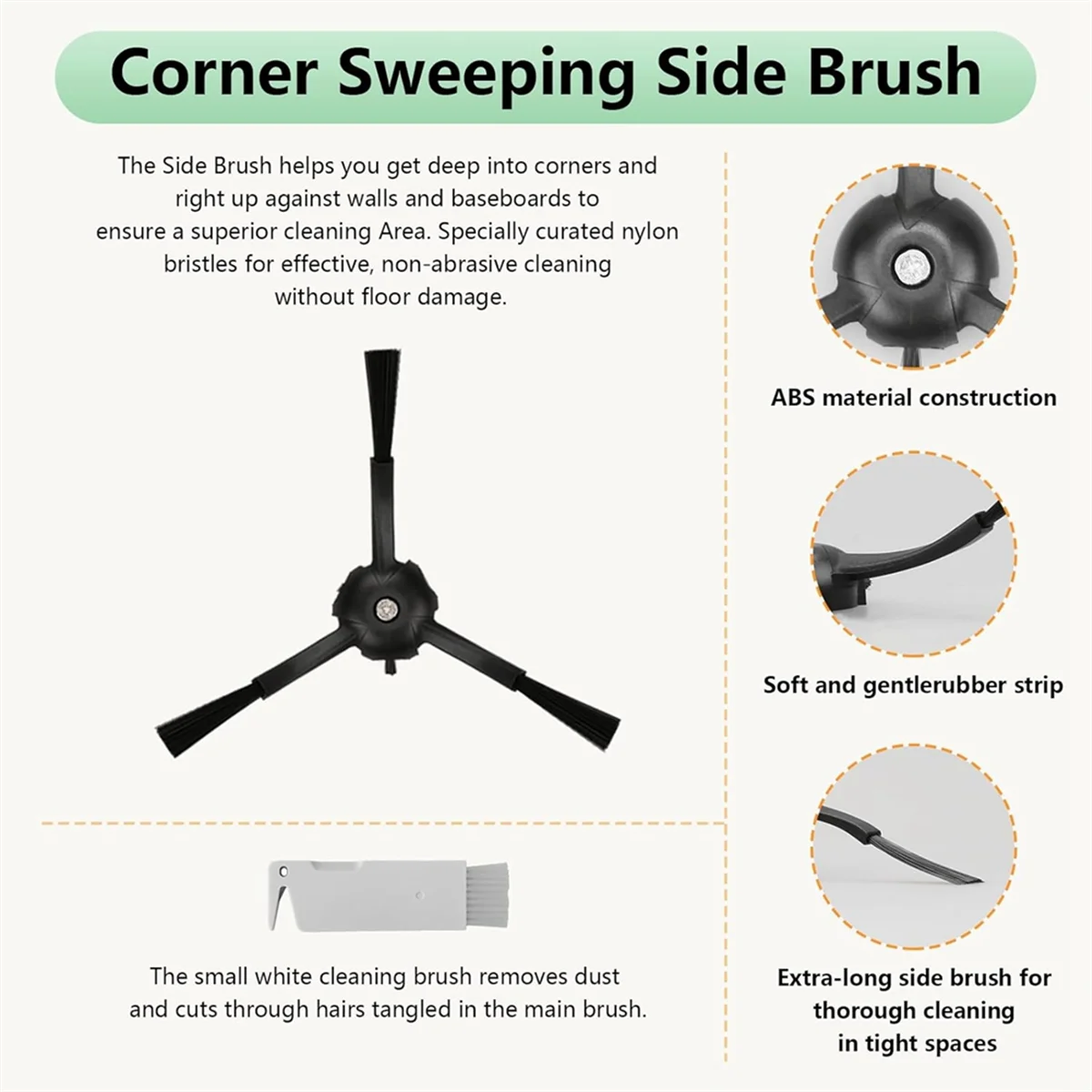 Для Roborock Q5 Pro Q5 Pro+(Plus) Q5 Max+(Plus) Q5 DuoRoller+(Plus) Q8 Max Q8 Max+(Plus) Запчасти для робота-пылесоса — A19G