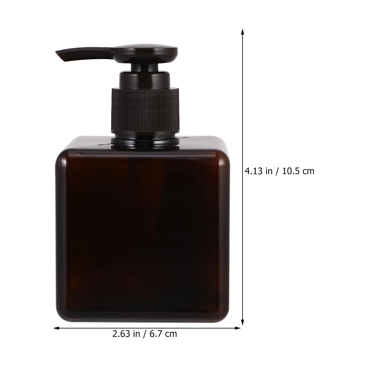 

Small Refillable Pump Bottle Shampoo Conditioner Bottles Empty for Reusable Shower Metal Lotion with Hair Dispenser