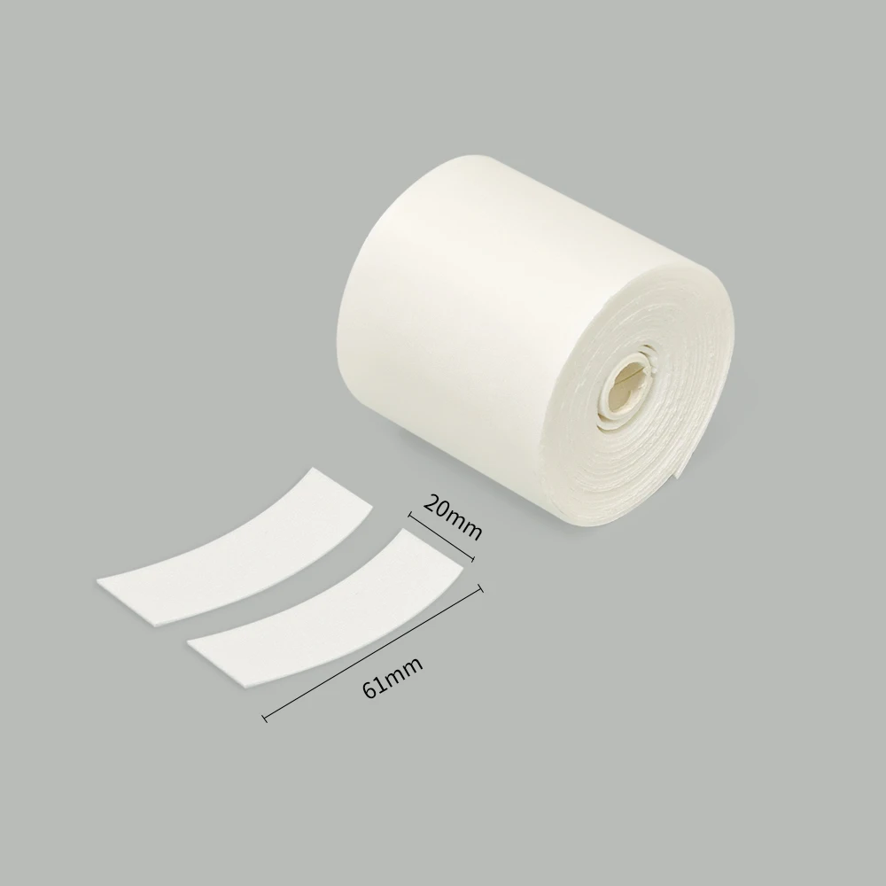 Rouleau de ruban adhésif en mousse PE, 110 pièces, patch pour les yeux, facile à enlever, tampons de maquillage