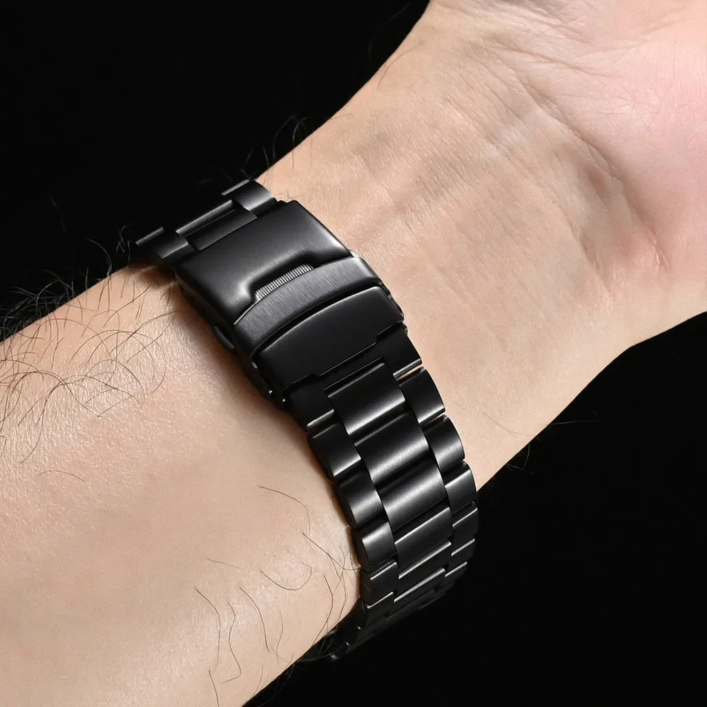 الفاخرة سبائك التيتانيوم حزام معدني لساعة سامسونج جالاكسي 8 40 مللي متر 44 مللي متر 8 الكلاسيكية غالاكسي ساعة الترا 2025 47 مللي متر حزام الساعات لي