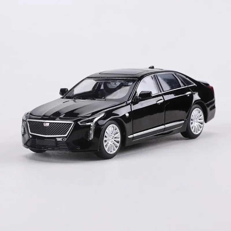 MASDI 다이캐스트 1/64 스케일 캐딜락 CT5 CT6 세단 자동차 모델 합금 캐딜락 CT5 CT6 장난감 차량 모델 컬렉션 장식품