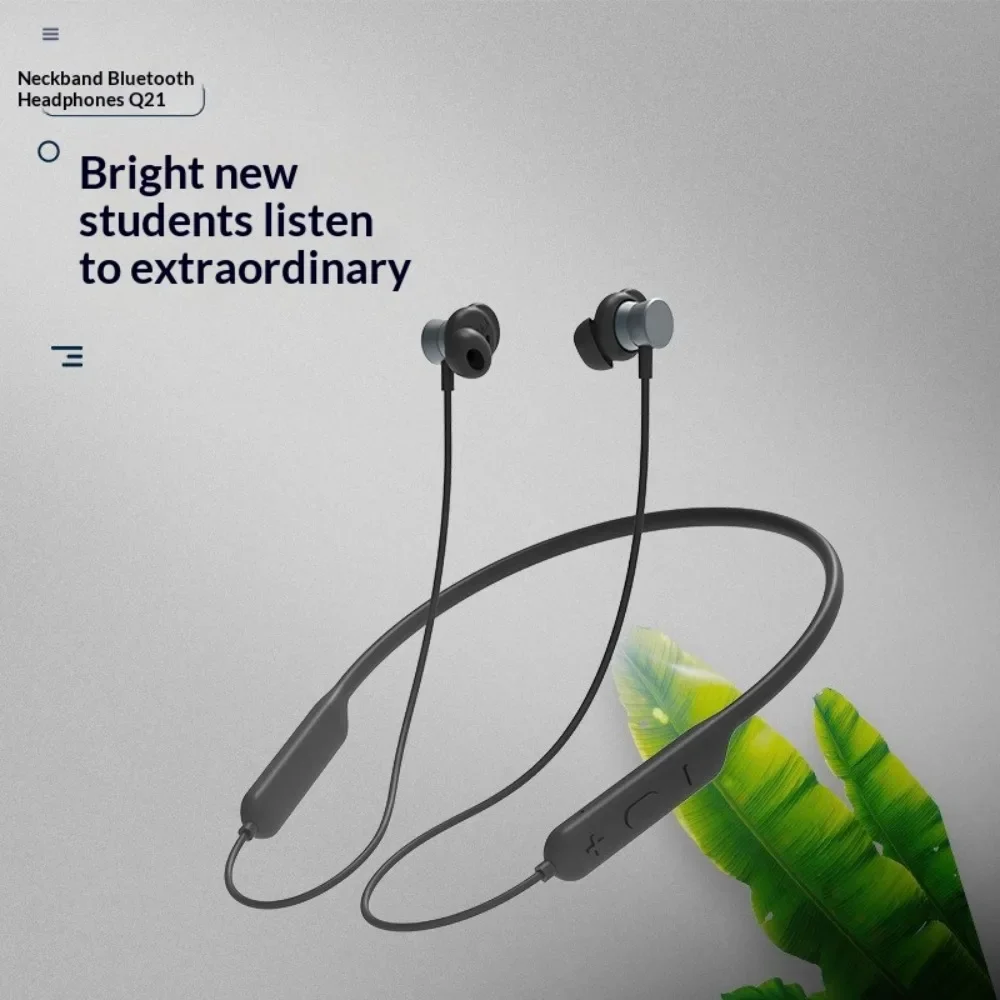 2025 New Model Neck-hung Bluetooth Headphones Lossless HIFI Sound Quality Adaptive Noise Cancellation Ultra-Long Battery Life Sp