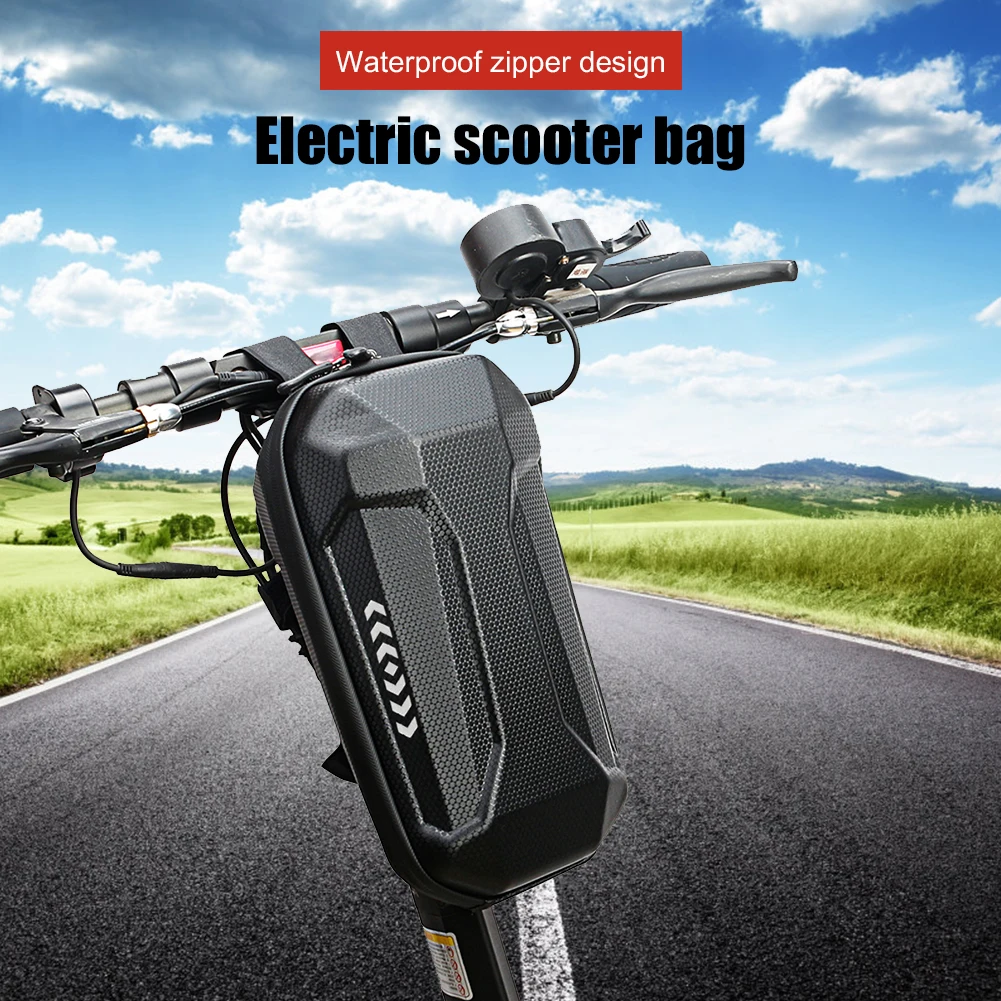 

Electric Scooter Head Bag EVA Hard Shell Waterproof Bag for Xiaomi M365 Handlebar Hanging Storage Bags Skateboard Parts