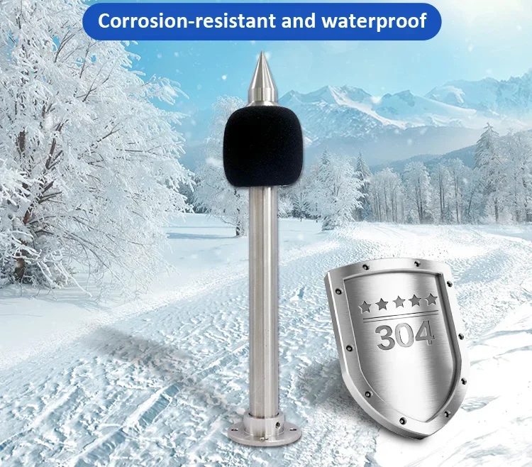 2025 Renke ميكروفون قياس ديسيبل صناعي عالي الدقة مع قضيب طويل #6