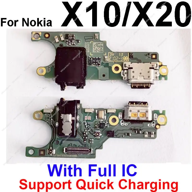 USB Charging Port Board For Nokia X10 X20 C1 C2 C3 C10 C20 C30 G10 G11 G20 G21 G30 G50 USB Charger Dock Board Connector