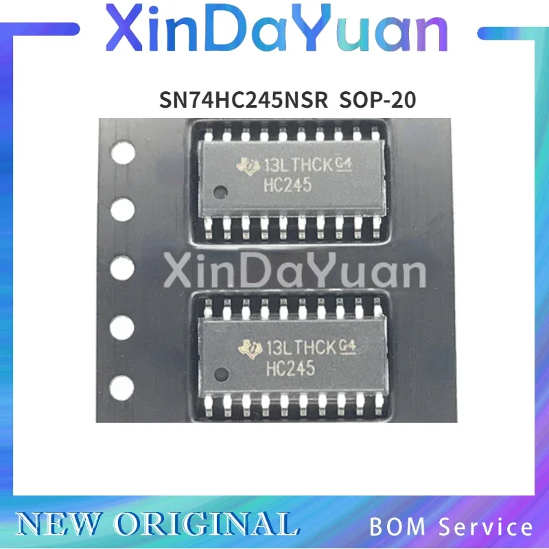 10 pcs 74HC245 SN74HC245NSR 5.2mm SOP-20