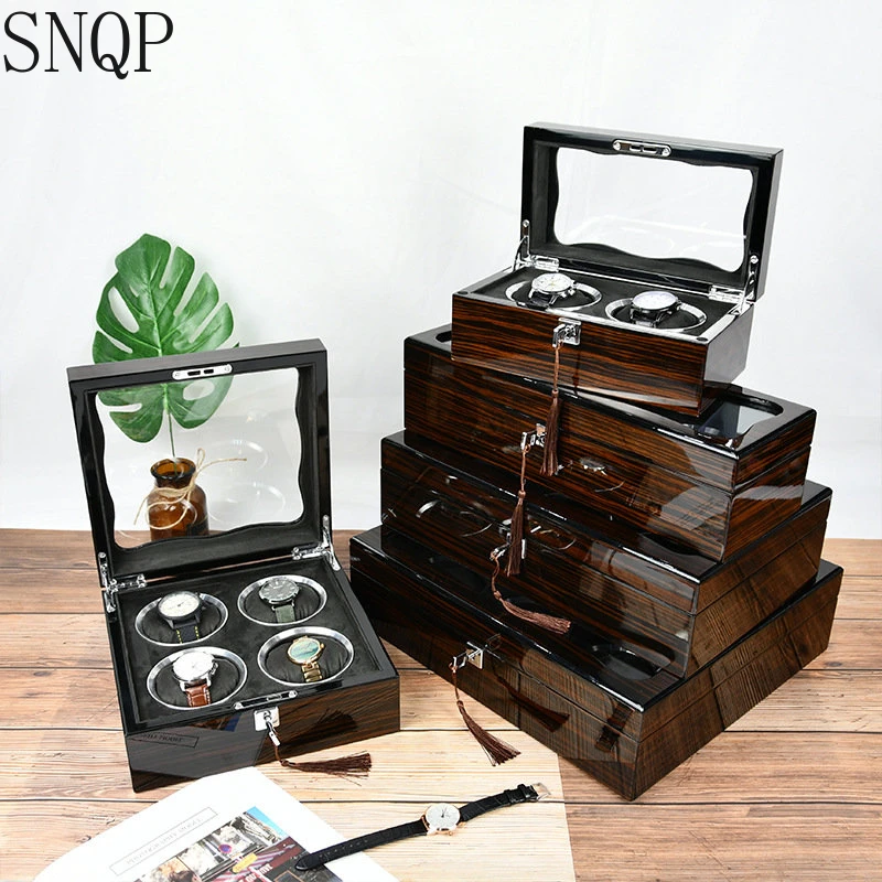 

Watch Boxes Storage Organizer Box High Grade Piano Paint Baking Luxury Wooden Watch Box Display Collection Case Customized Logo