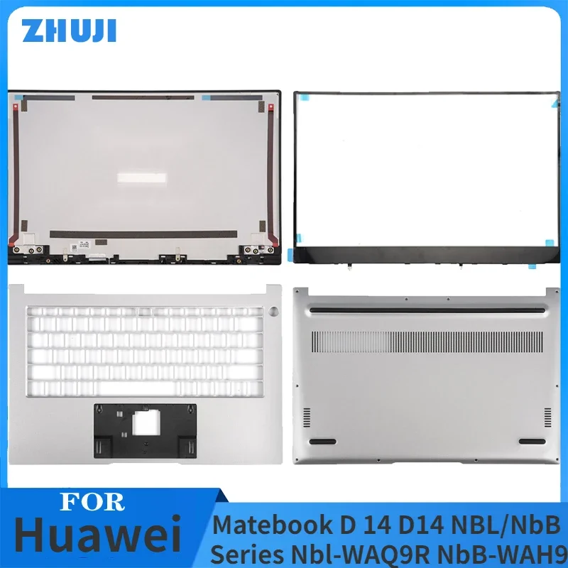 

New Top Case For Huawei Matebook D 14 D14 NBL/NbB Series Nbl-WAQ9R NbB-WAH9 LCD Back Cover Front Bezel Palmrest Bottom Case 14.0