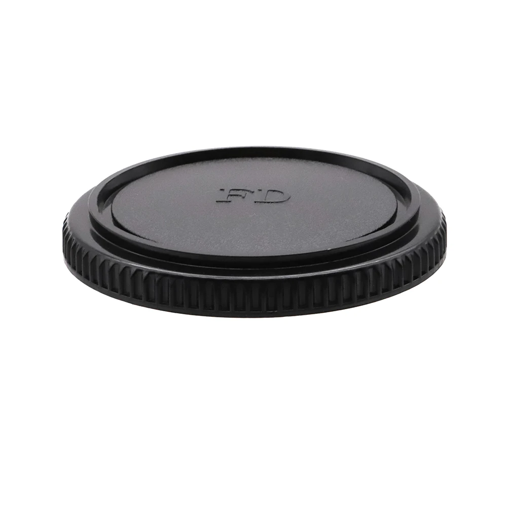 For Canon FD mount Rear Lens Cap or Camera Body Cap Cover Lid Plastic Black