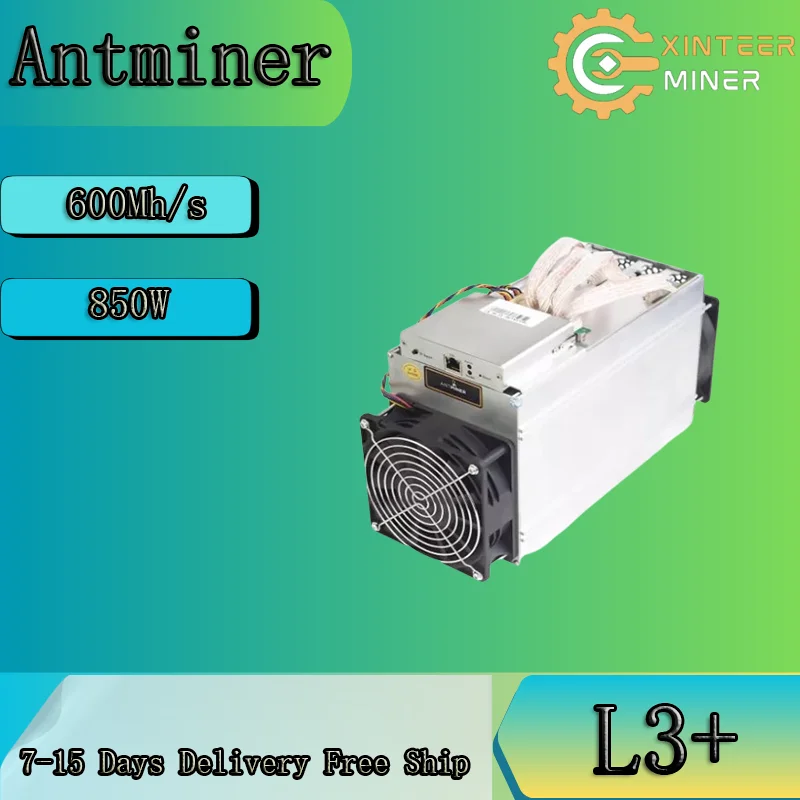 Bitmmin Antminer L3 Plus Mining Machine L3+ 504Mh/s  600Mh/s   L3++