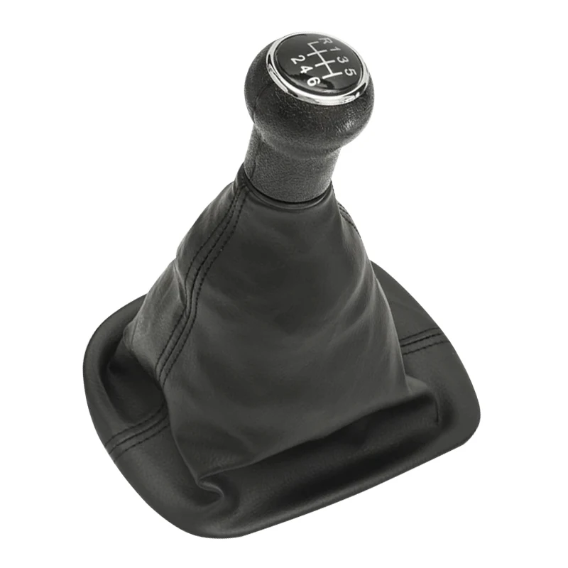Untuk VW Passat B5 B5.5 1996-2005 mobil 6 kecepatan Manual MT Gear Stick Shift Knob tuas stik penutup Gaiter Aksesori Mobil kerah
