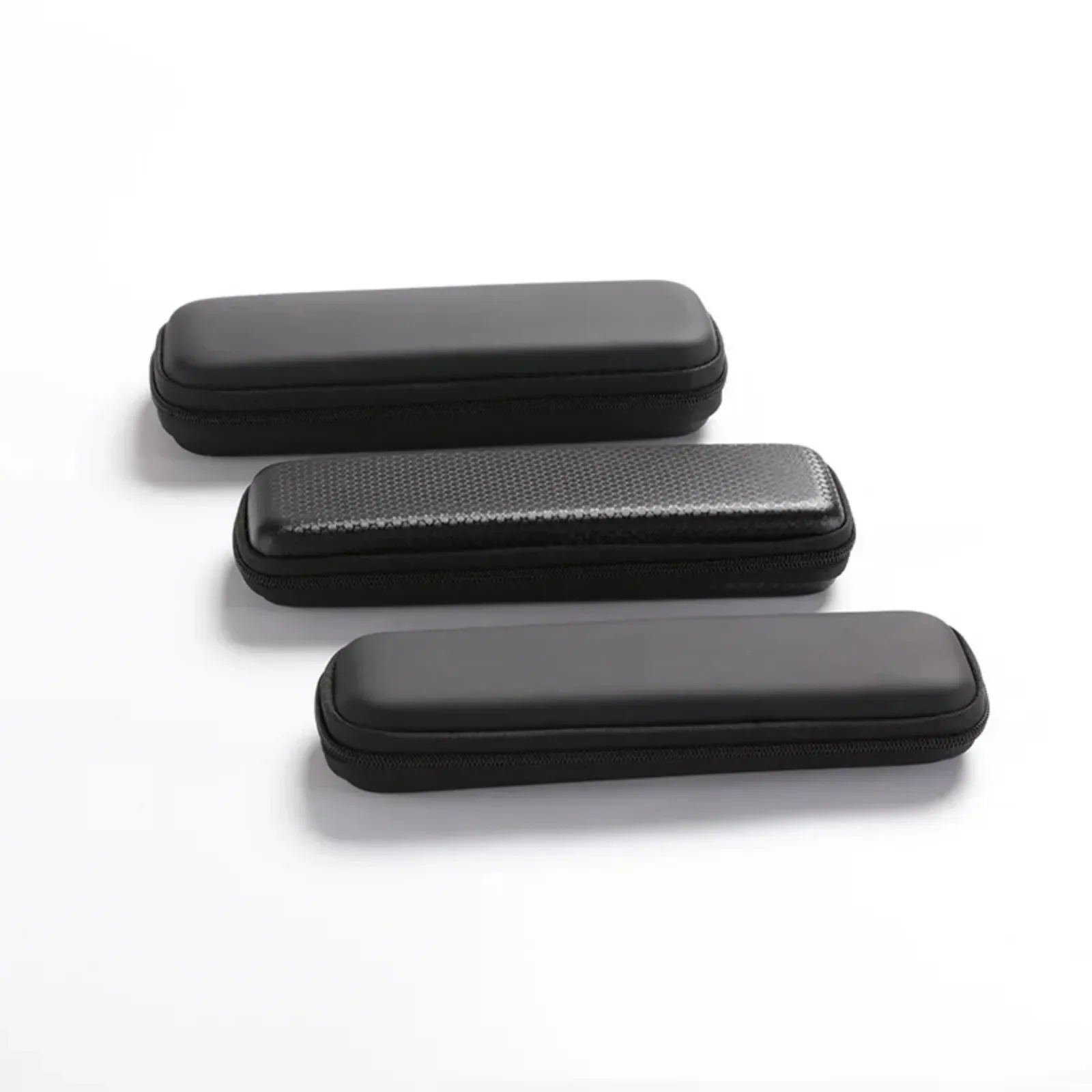 Black Leather Zipp Case Mini Slim Case Small EGo Carry Bag for Pen Lighter Tobacoo Pipe Tool