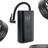Inflador de neumáticos portátil con pantalla LCD Digital, compresor de aire con luz LED, bomba de aire inalámbrica, 120W, 150psi
