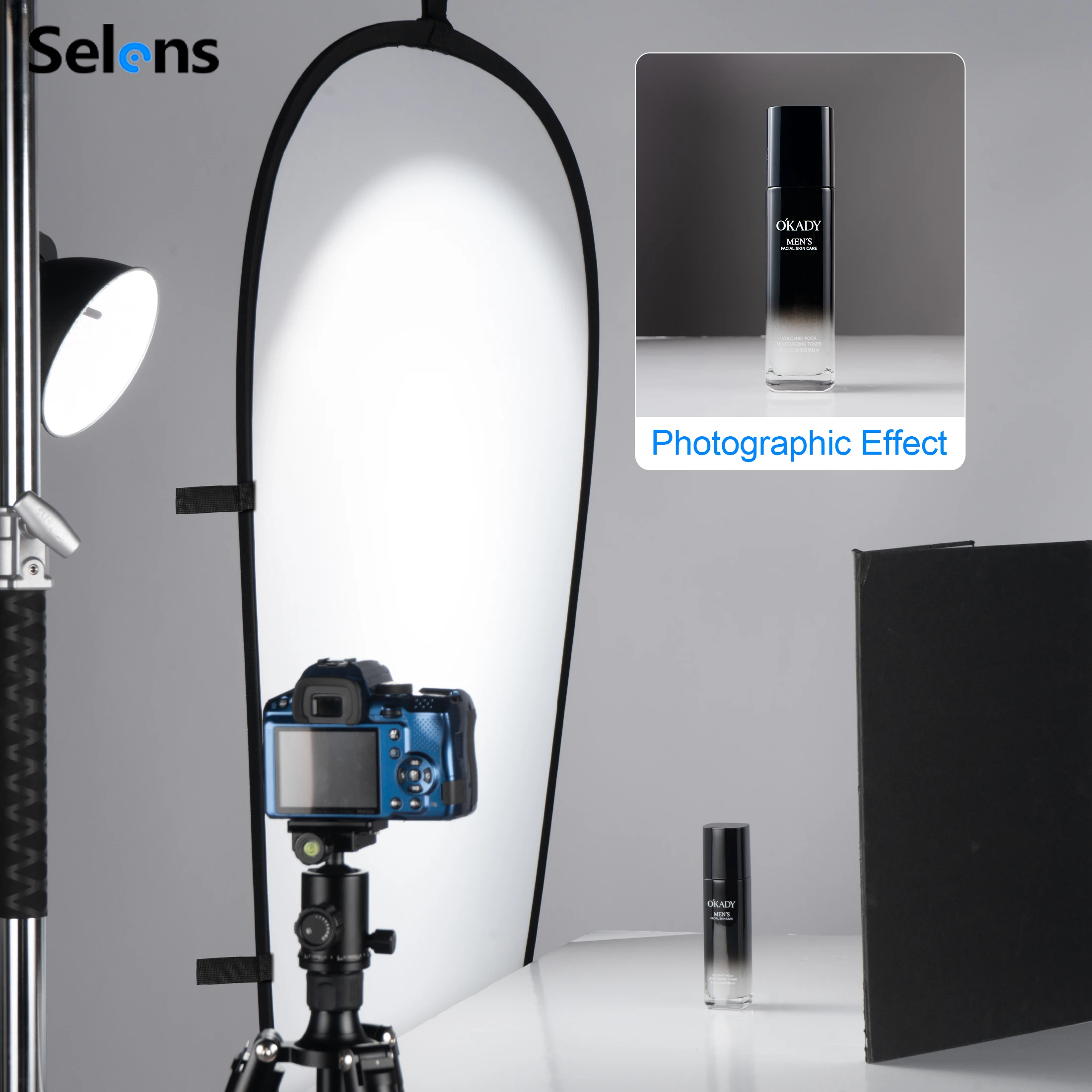 Selens White Diffuser Foldable Light Diffuser Light Diffusion Panel Reflector Production Video Studio Photography Portrait Shot