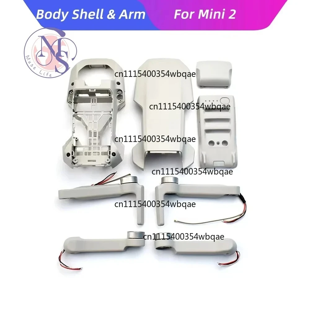 ZOCI-FOR-Original Upper Shell For DJI Mini 2 Body Shell Motor Arm Middle Frame Battery Cover Drone Replacement Repair Parts