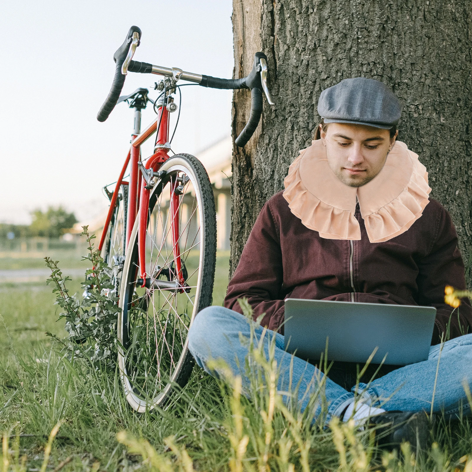 

1 шт. U-образная подушка для шеи, подушка для поддержки лица для массажа, спа-салон, терапия, хлопок, удобные для путешествий, кемпинга, домашнего использования