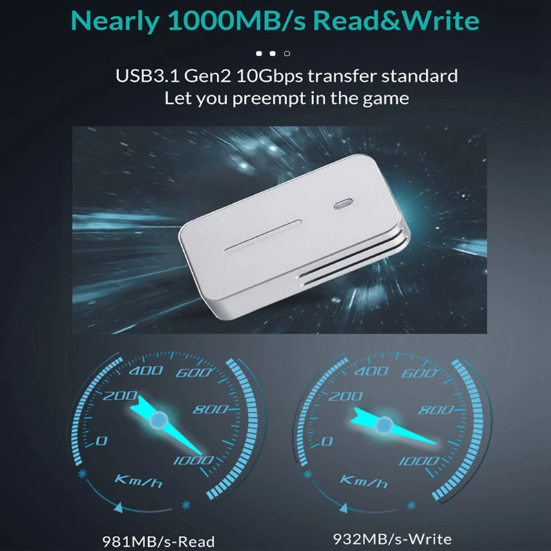 M.2 NVMe 2230 SSD NVMe ไปยังอะแดปเตอร์ USB 10Gbps USB 3.2 Gen2 USB C ภายนอกสําหรับ M2 2230 NVMe SN740