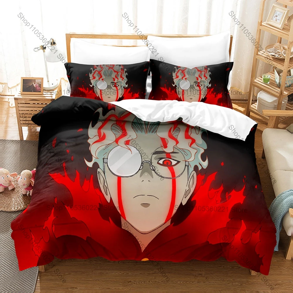 

Dandadan Supernatural Bedding Set 3 Pieces Duvet Cover Pillowcase Kawaii Bed Set Gift For Anime Fans