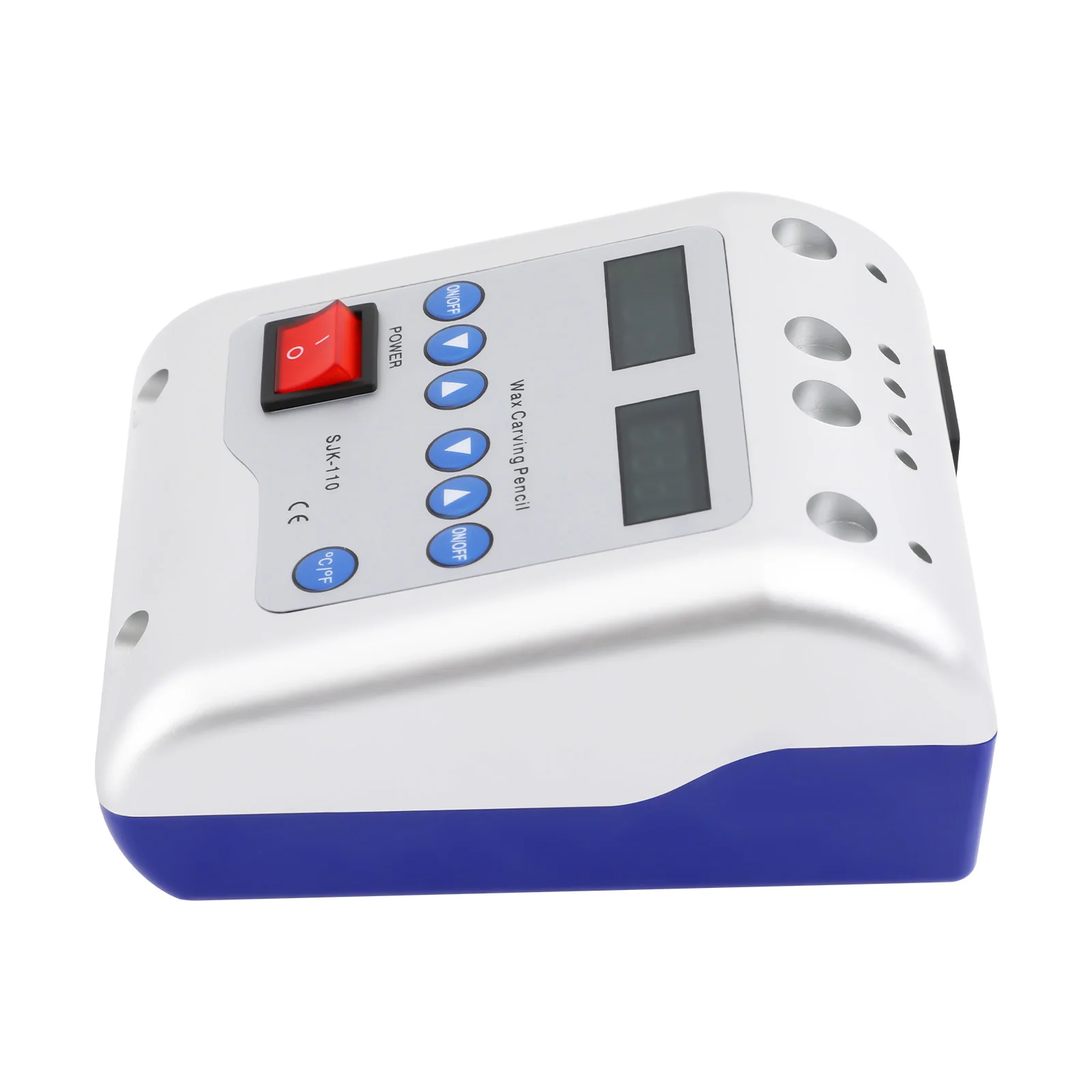 أداة نحت الشمع الكهربائية للأسنان، قلم مزدوج و6 أطراف أداة نحت الشمع مع شاشة LED لطب الأسنان وتجارة المجوهرات ونحت القالب #3