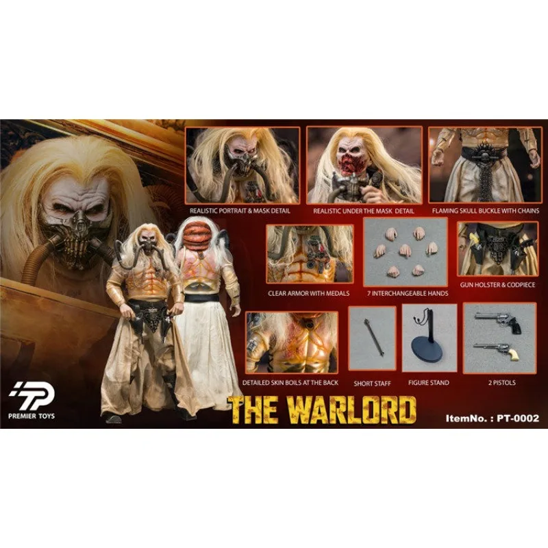 

Оригинальная коллекционная фигурка Premier Toys 1:6 из серии «Военачальник» PT0002, аниме-фигурка, подвижная модель, подарок для мальчиков