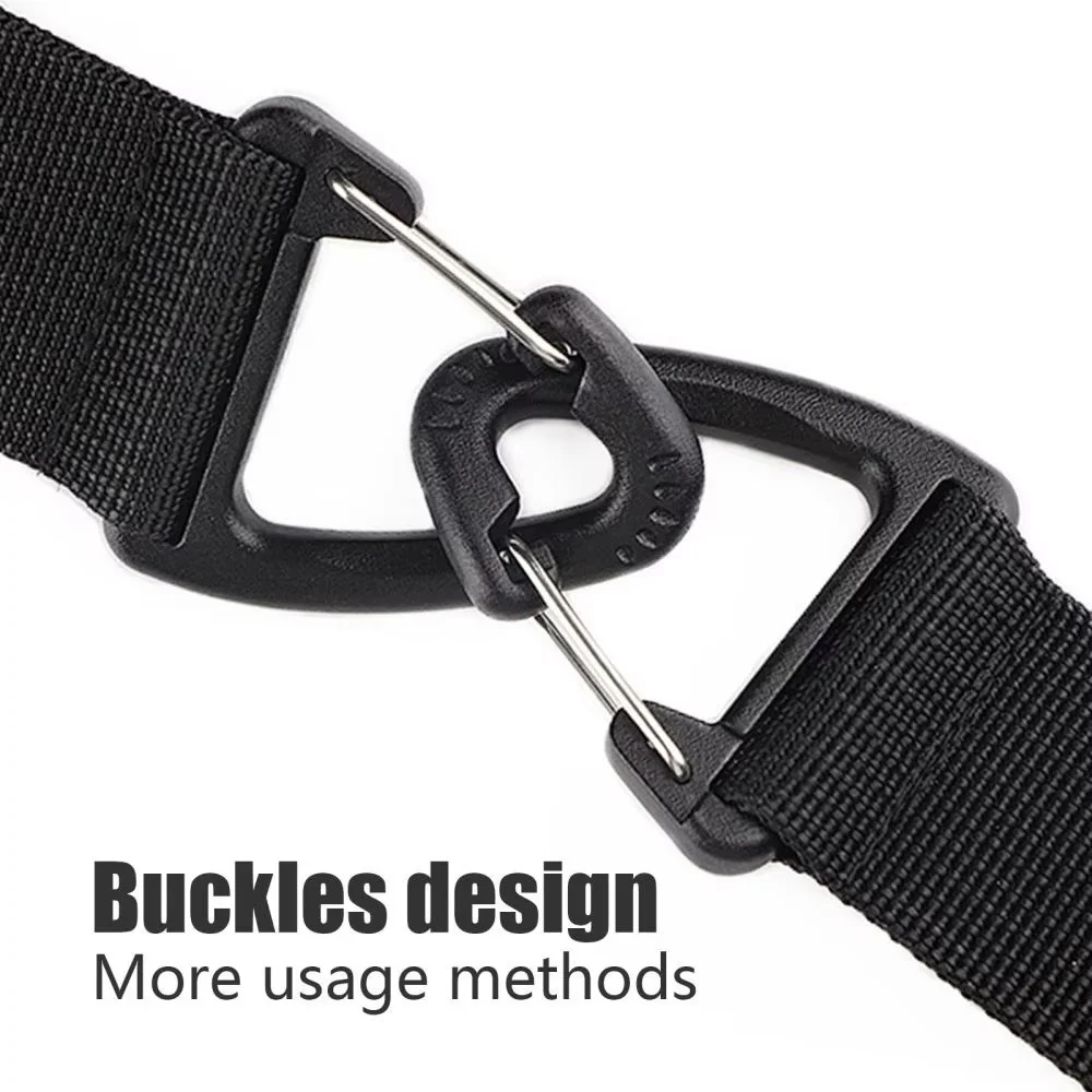 Heavy Cable Cord Storage with Triangle Buckle Wire Manager Power Cord Management Nylon Belt Keychain Straps for Cable Hoses