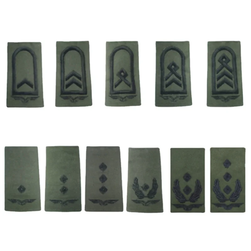 

The Rank Insignia of Commissioned Officers German Air Force Luftwaffe Badge