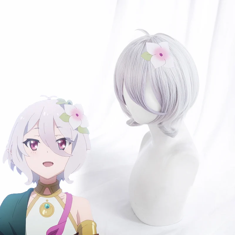 

Princess Connect! Re:Dive Natsume Kokoro Kokkoro Short Wig Halloween Party Adult Stage Performance Wig Props Game Character Wig