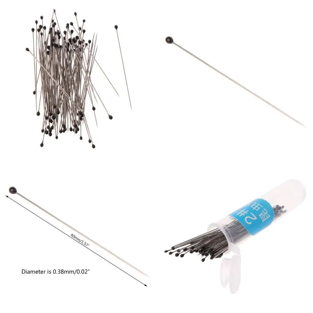 

G6KF Insect Pins Pins Entomology Pins with epoxy Resin for Head 100 Packs