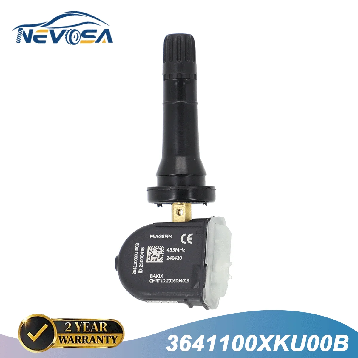 

1/4PCS TPMS Tire Sensor For GreatWall POER EV 2020 Voleex C30 2014 Wingle 5 6 7 2018 Haval H2 5 6 7 9 2017 3641100XKU00B