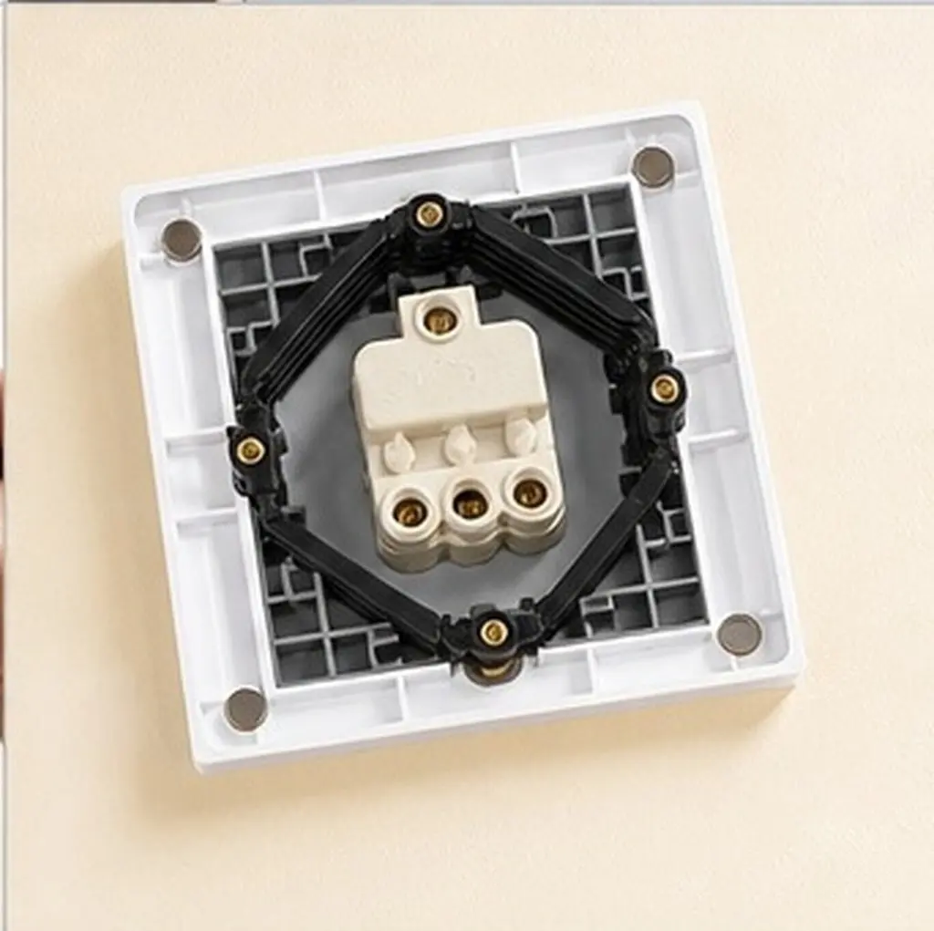 1Set Repairer Cassette Tool Universal 86Mm Wall Plate Junction Box Electrician Wrench Screw Support Rod Cassette Repair Device