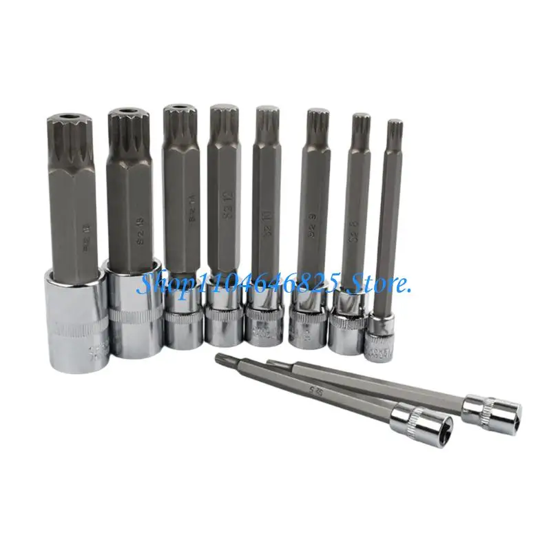 

Professional Drive Impacts Socket Set 12 Point Batches Head Socket For Car Motorcycles And Industrial Equipment