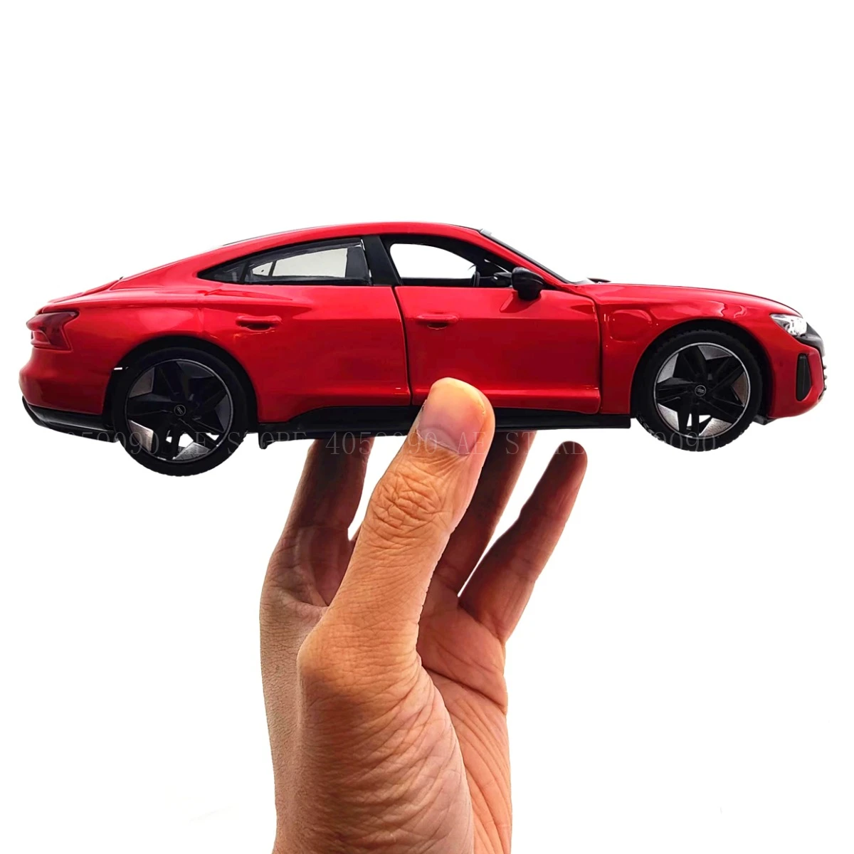 1:24 Metal Diecast Car Model, 2022 Audi RS e-Tron GT Scale Replica Home Office Miniature Art Decoration Ornament Kid Boy Toy